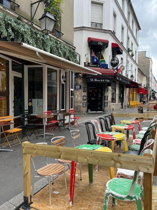 Luxe Studio Chic Aux Buttes-Aux-Cailles A 5Min Du Metro, Parking Prive Disponible Paris Exterior foto