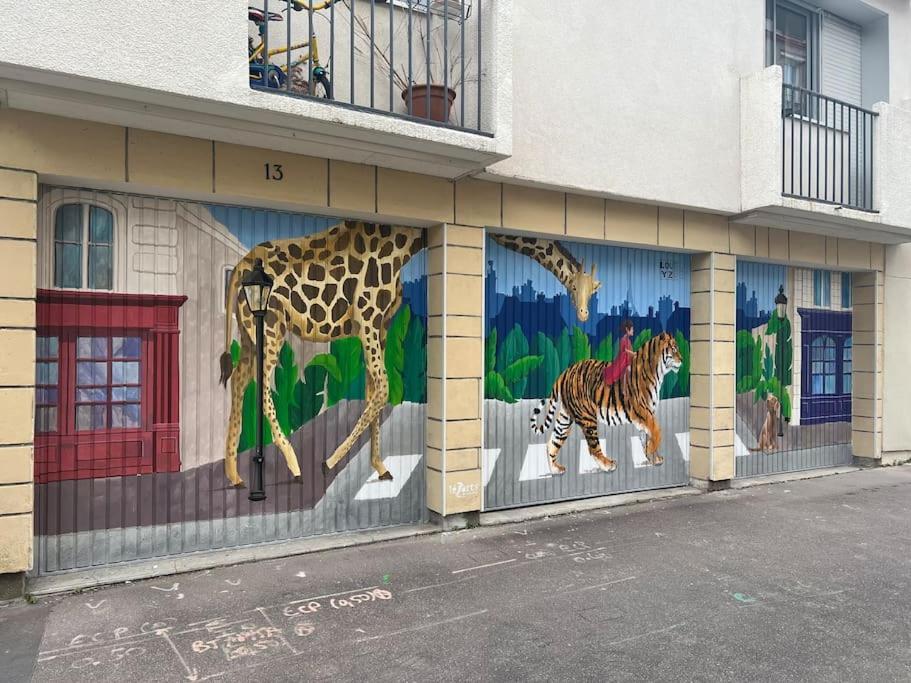 Luxe Studio Chic Aux Buttes-Aux-Cailles A 5Min Du Metro, Parking Prive Disponible Paris Exterior foto